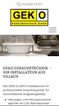 Mobile Screenshot of geko.co.at